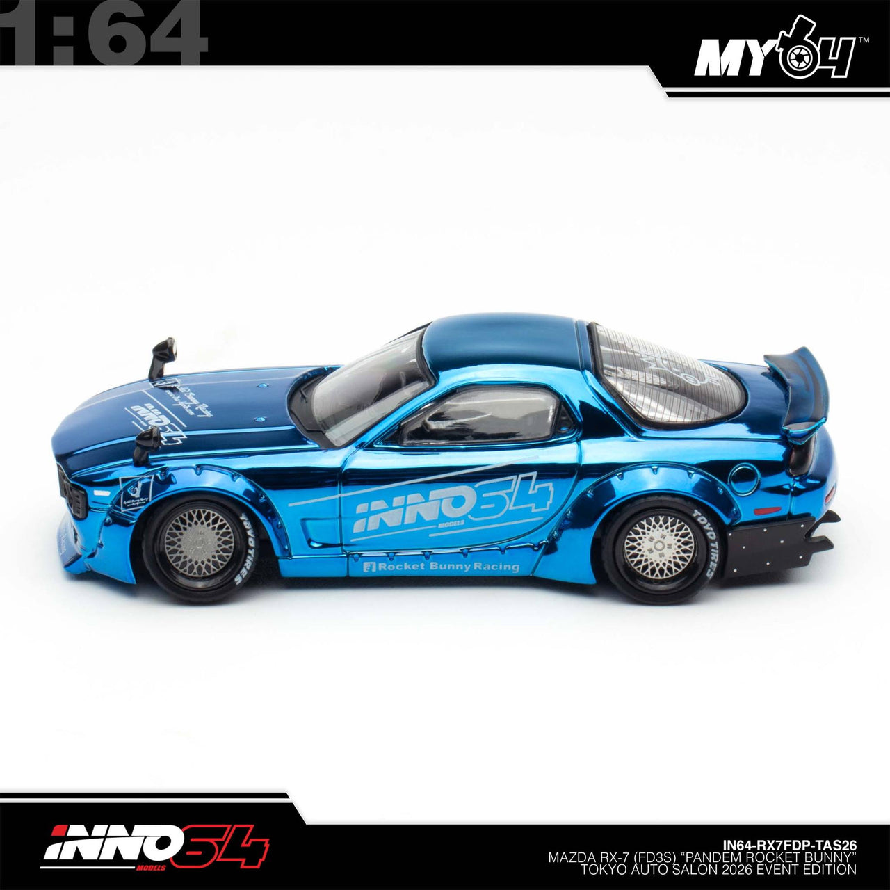 PRE-ORDER INNO64 1:64 DPLS Tokyo Auto Salon Hong Kong 2025 Event Special SET OF 2