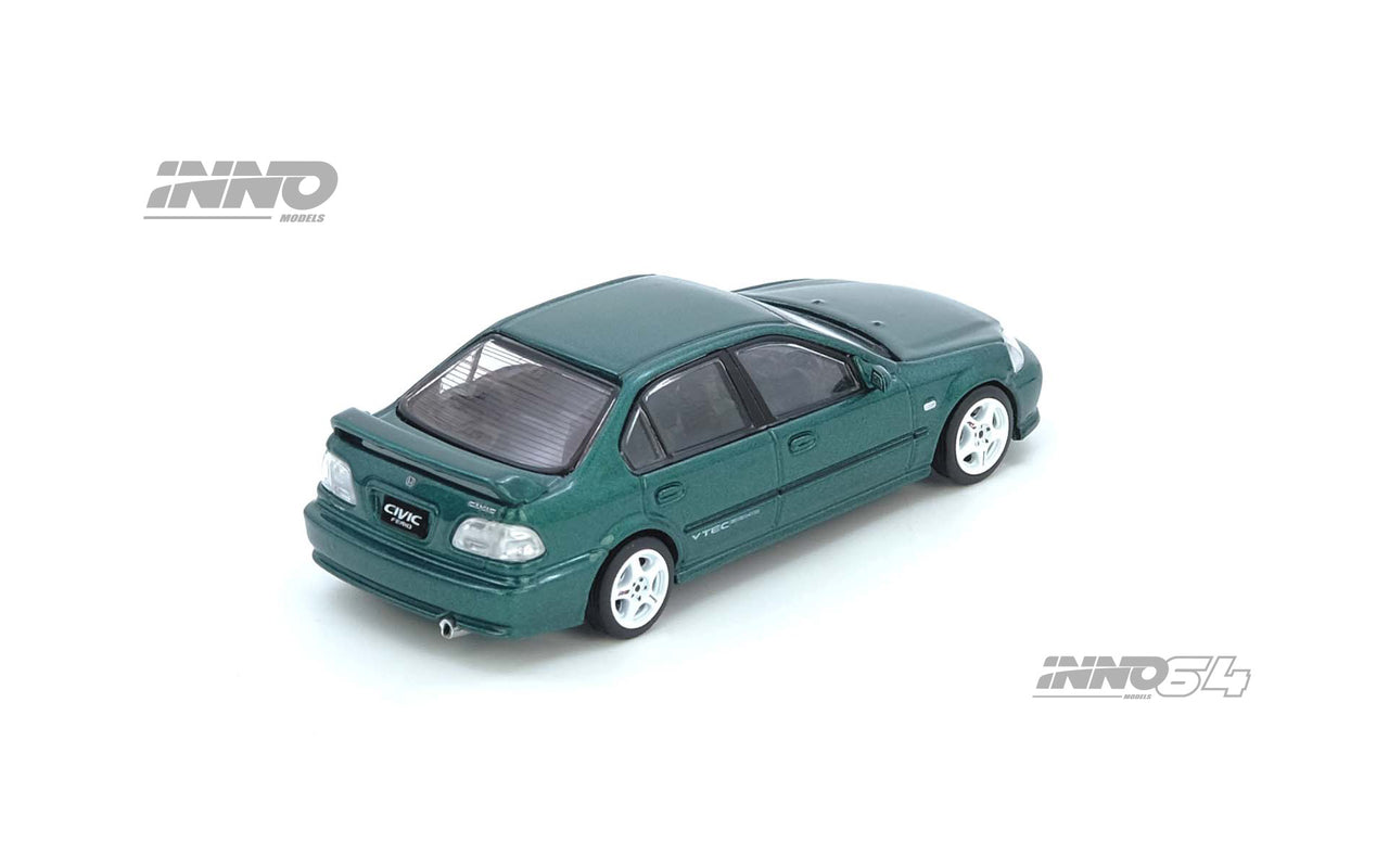 PRE-ORDER INNO64 1:64 Honda Civic Ferio Si EK Green