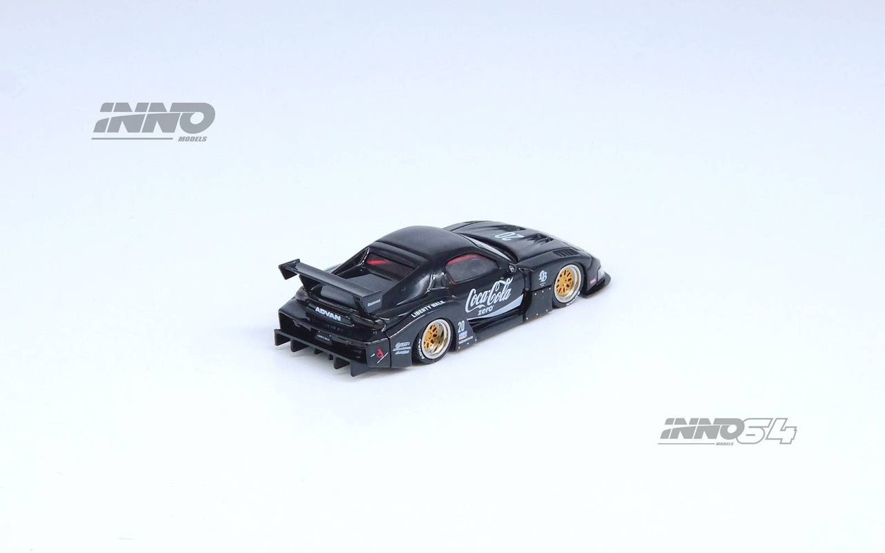PRE-ORDER INNO64 1:64 LB-Super Silhouette Mazda FD3S RX-7 Black