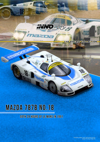 Thumbnail for PRE-ORDER INNO64 1:64 MAZDA 787B No.18 59th 24 Hours Le Mans 1991