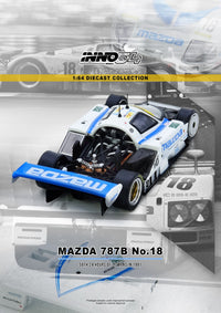 Thumbnail for PRE-ORDER INNO64 1:64 MAZDA 787B No.18 59th 24 Hours Le Mans 1991