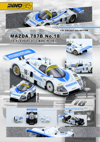 Thumbnail for PRE-ORDER INNO64 1:64 MAZDA 787B No.18 59th 24 Hours Le Mans 1991