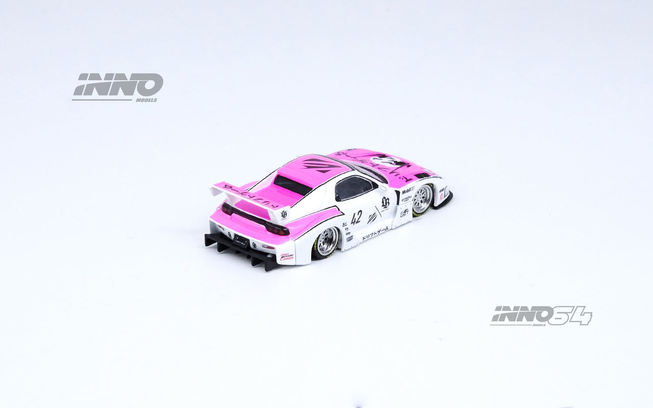 PRE-ORDER INNO64 1:64 MAZDA RX7 FD3S LB-SUPER SILHOUETTE "DRIFT GAMES 2025"