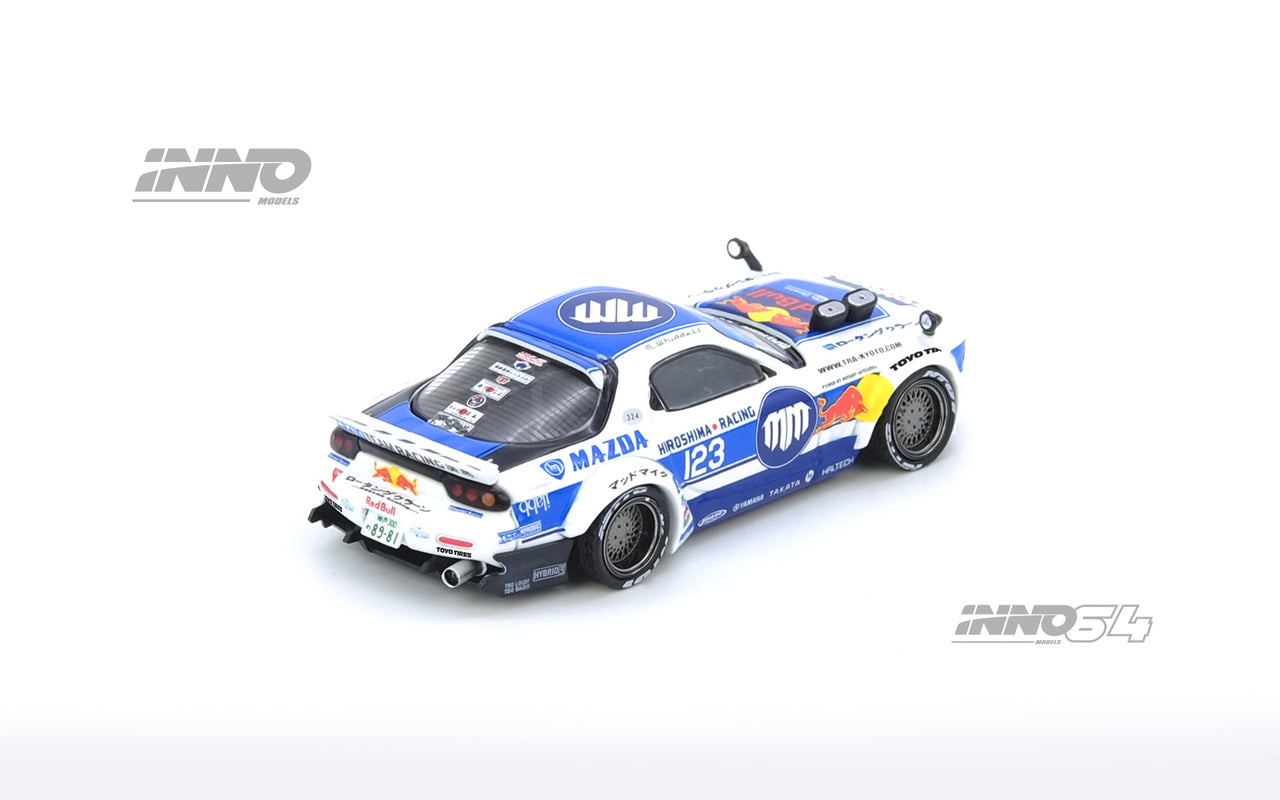 PRE-ORDER INNO64 1:64 Mazda RX7 FD3S "Pandem Rocket Bunny" MADBUL MADLAB COLLECTION 001