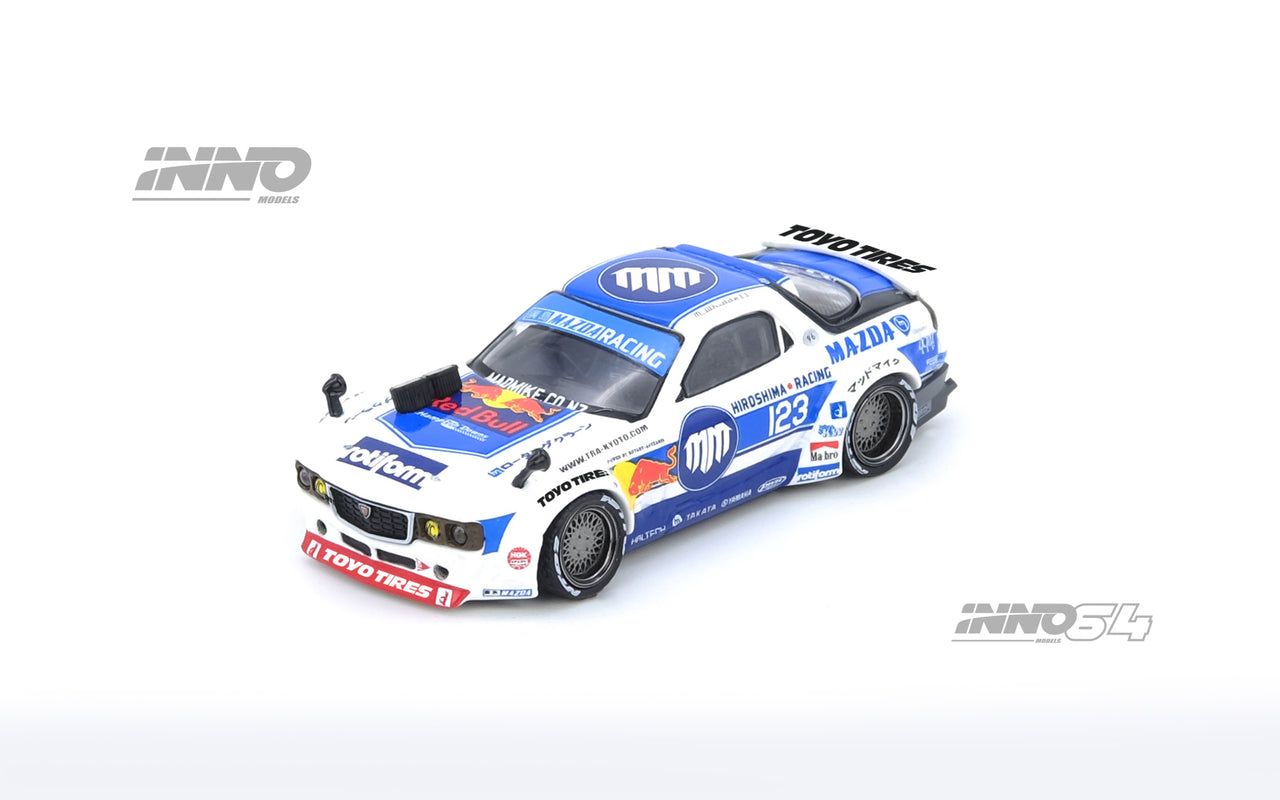 PRE-ORDER INNO64 1:64 Mazda RX7 FD3S "Pandem Rocket Bunny" MADBUL MADLAB COLLECTION 001
