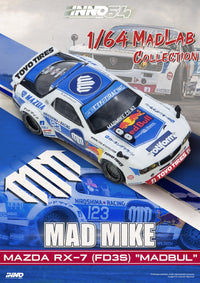 Thumbnail for PRE-ORDER INNO64 1:64 Mazda RX7 FD3S 