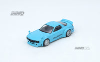 Thumbnail for PRE-ORDER INNO64 1:64 Mazda RX7 PANDEM ROCKET BUNNY RX7 FD3S Tiffany Blue