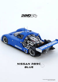 Thumbnail for PRE-ORDER INNO64 1:64 Nissan R89C Blue