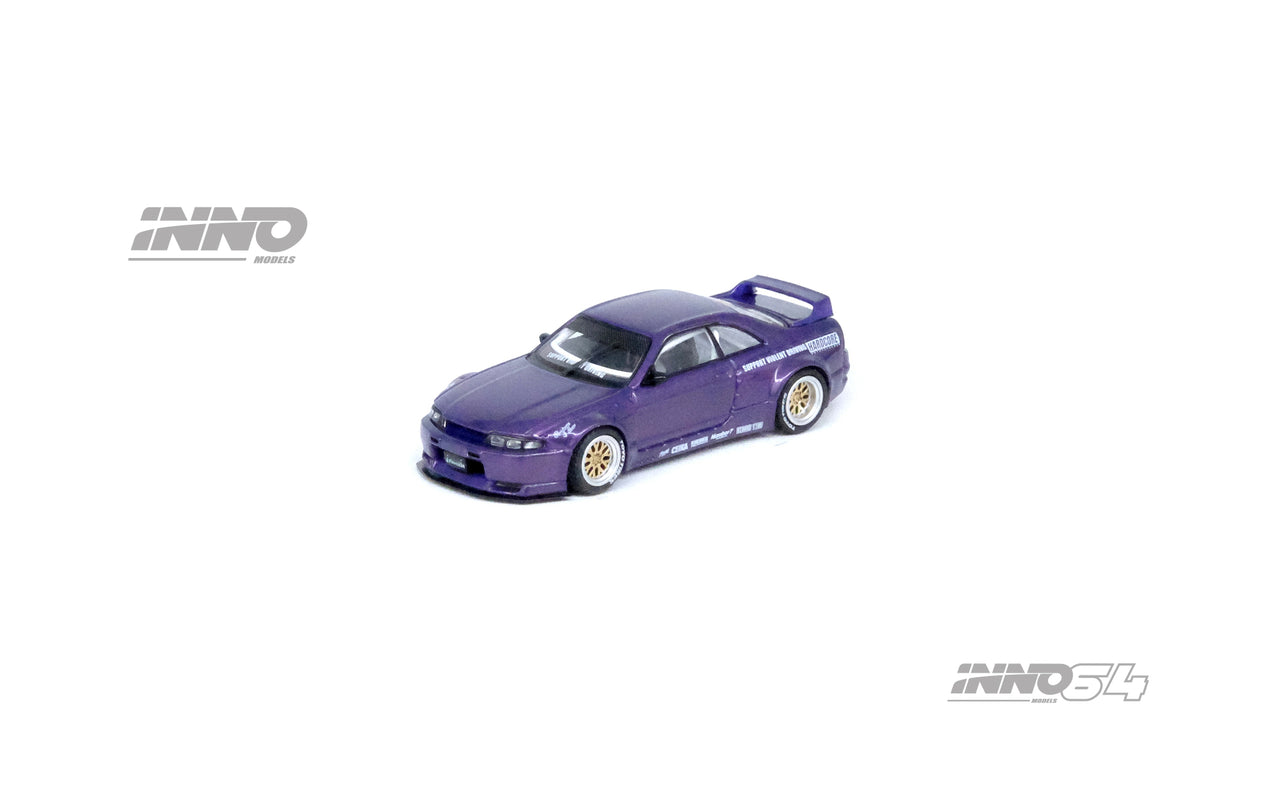 PRE-ORDER INNO64 1:64 Nissan Skyline GT-R R33 "PANDEM ROCKET BUNNY"