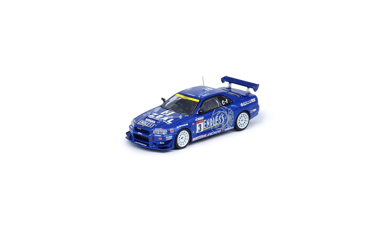 PRE-ORDER INNO64 1:64 Nissan Skyline GT-R R34 #3 "ENDLESS ADVAN" Super Taikyu Series 2002 Winner