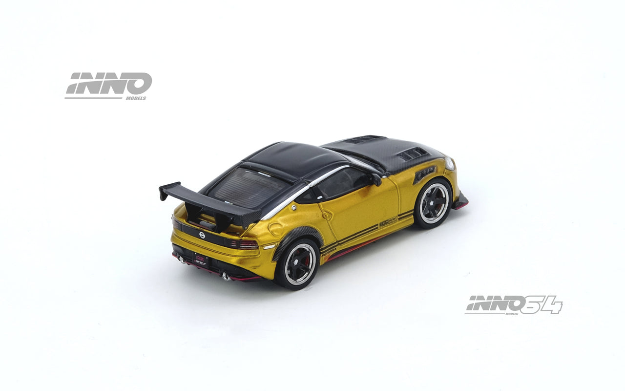 PRE-ORDER INNO64 1:64 Nissan TOP SECRET FAIRLADY Z RZ34 Gold