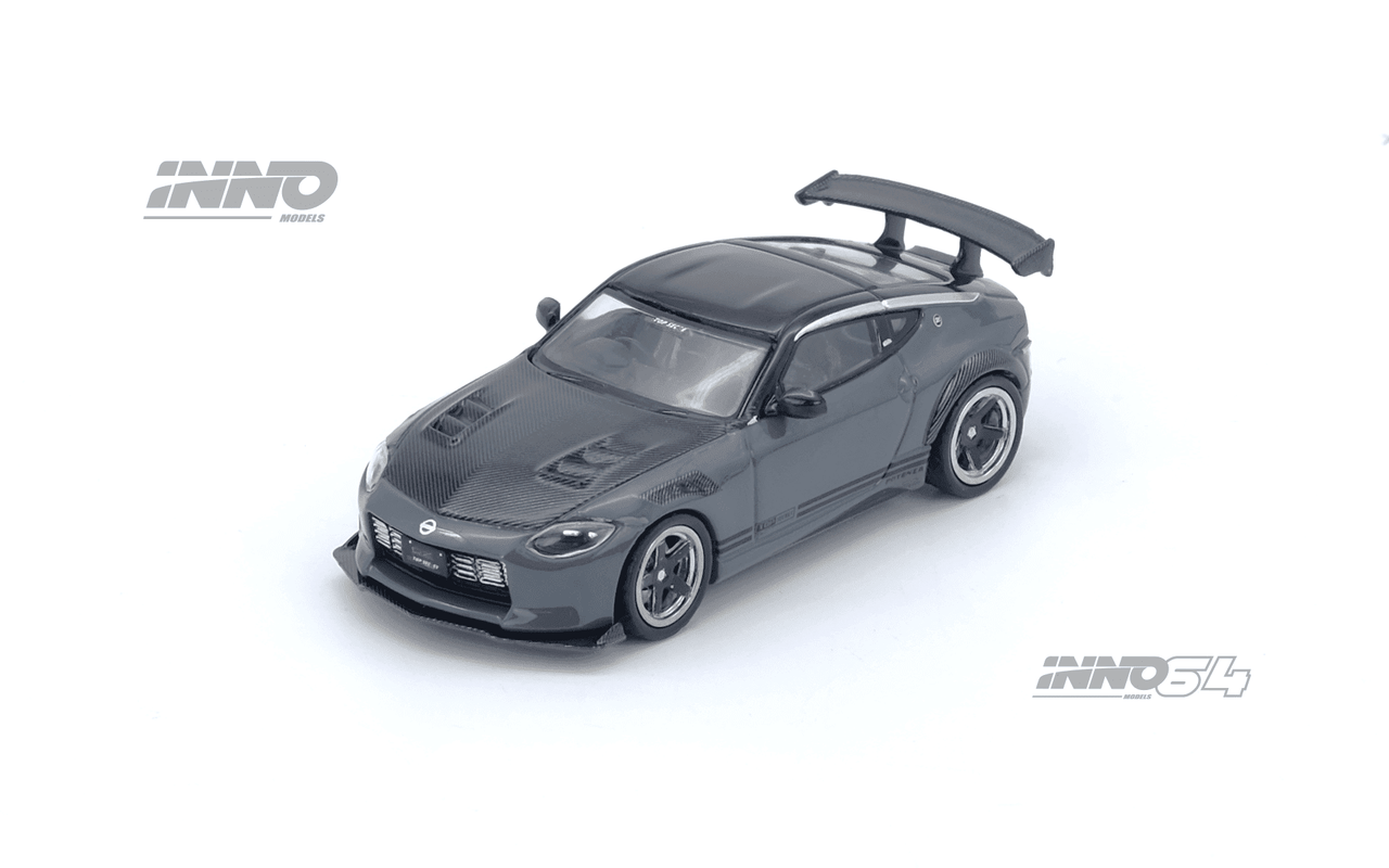 PRE-ORDER INNO64 1:64 Nissan TOP SECRET FAIRLADY Z RX34 Stealth Gray