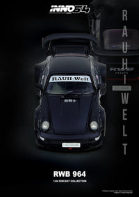 Thumbnail for PRE-ORDER INNO64 1:64 RWB 964 Black Matt
