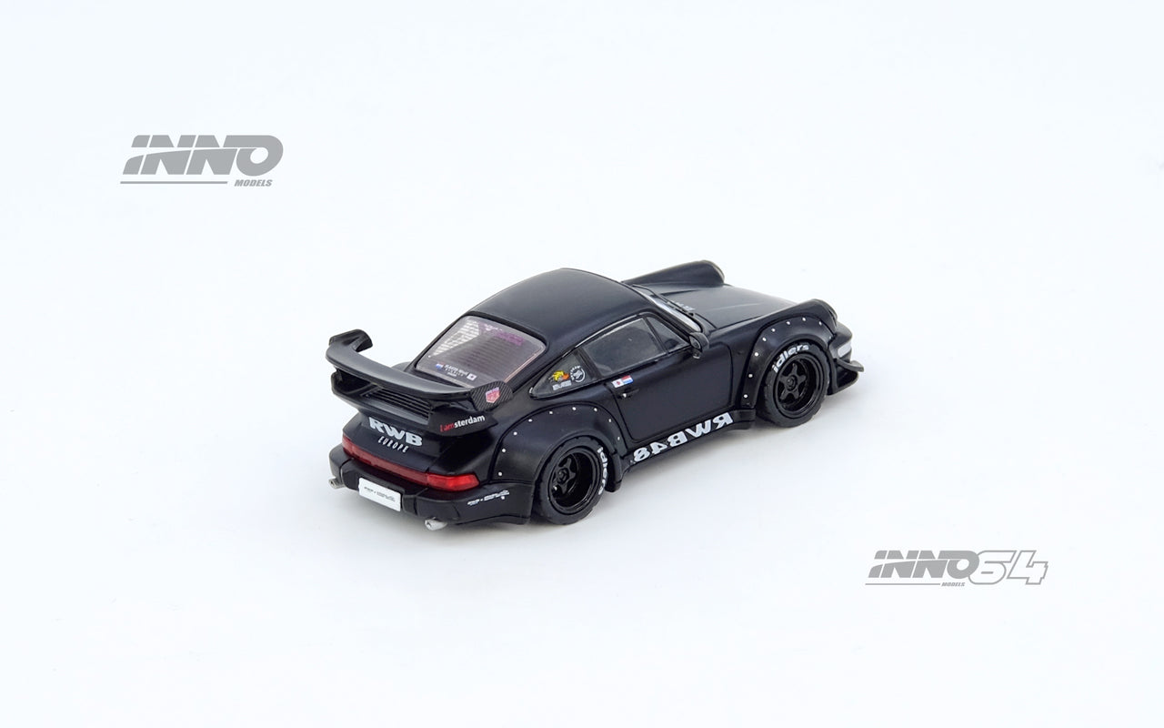 PRE-ORDER INNO64 1:64 RWB 964 Black Matt