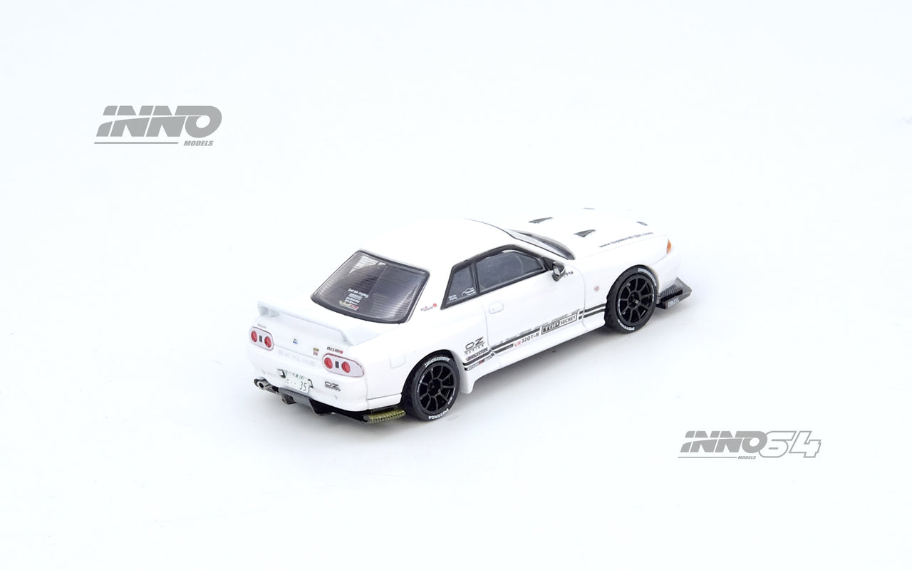 PRE-ORDER INNO64 1:64 TOP SECRET VR32 GT-R White