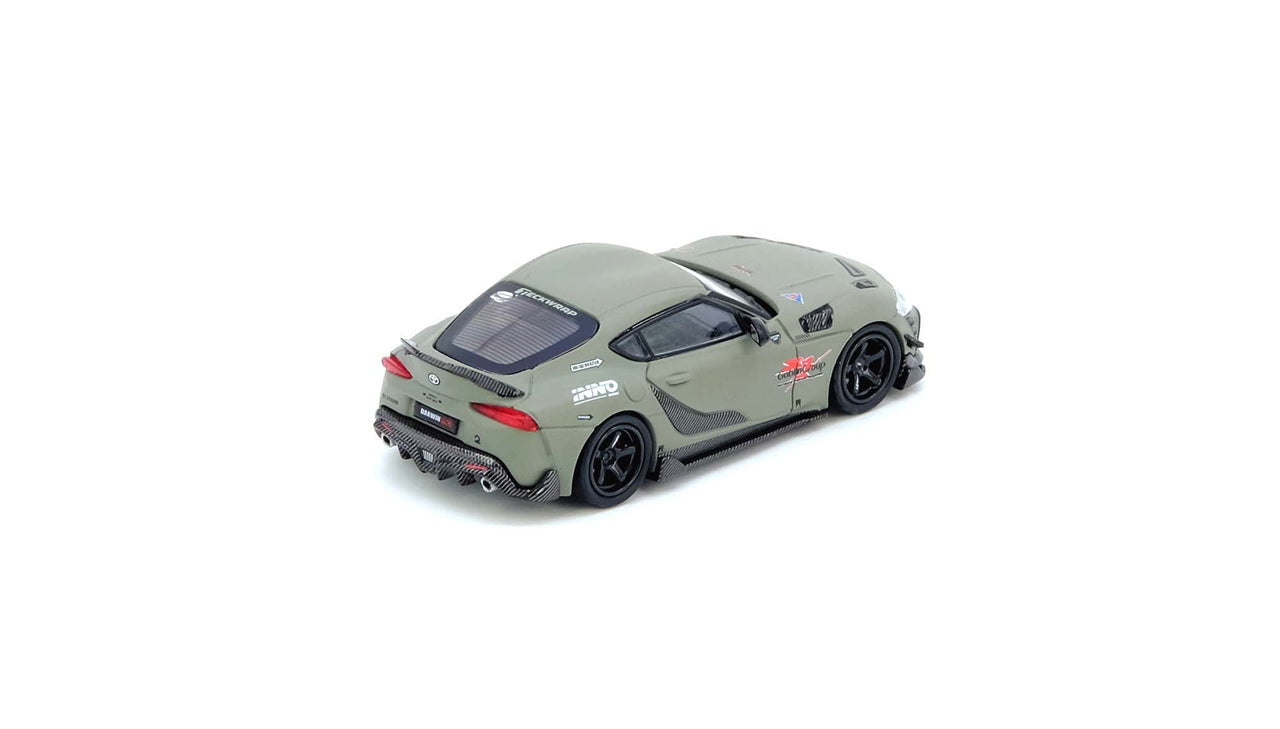 PRE-ORDER INNO64 1:64 TOYOTA SUPRA A90 DARWIN PRO Matt Green