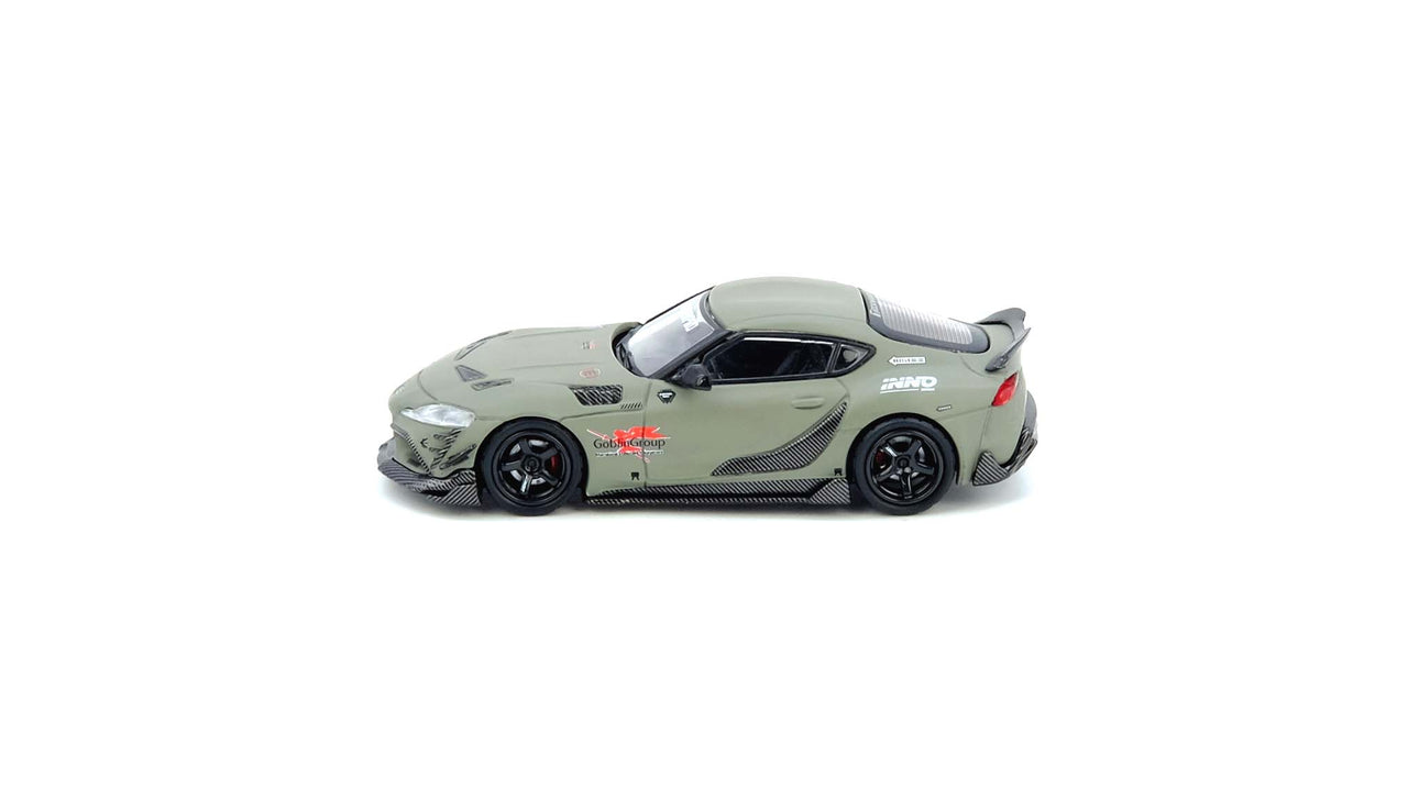 PRE-ORDER INNO64 1:64 TOYOTA SUPRA A90 DARWIN PRO Matt Green