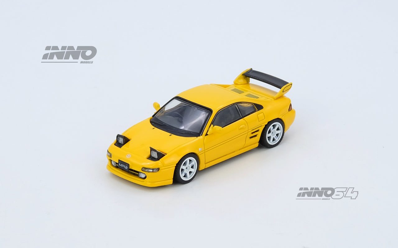 PRE-ORDER INNO64 1:64 Toyota MR2 SW20 Yellow
