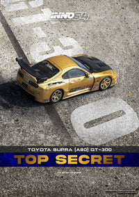 Thumbnail for PRE-ORDER INNO64 1:64 Toyota Supra A80 TOP SECRET GT300