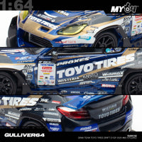 Thumbnail for PRE-ORDER INNO64 1:64 Toyotoa GR86 Team Toyo Tires Drift D1GP 2025 #66 H.Fujino Tokyo Auto Salon Exclusive