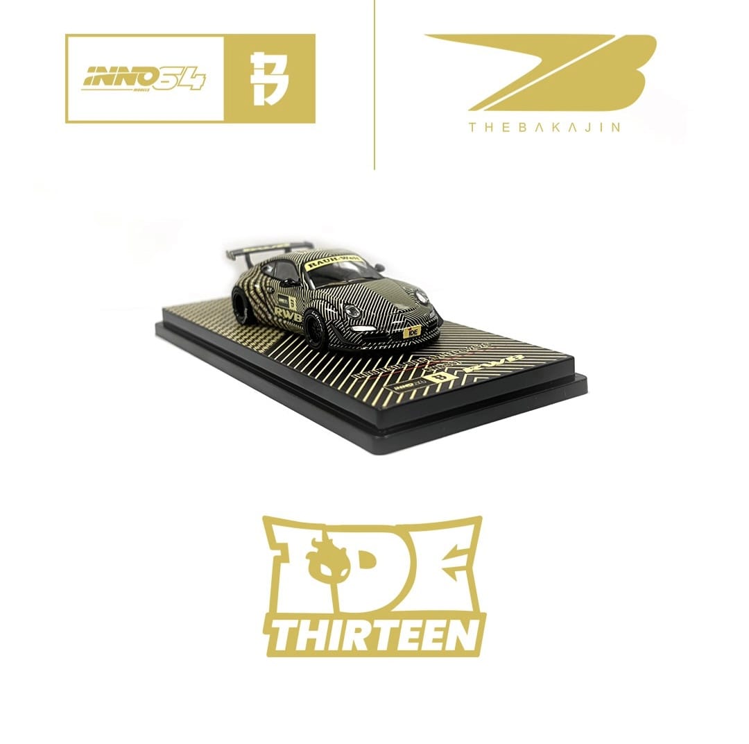 PRE-ORDER INNO64 x Black Crow 1:64 Batik RWB Indonesion Die Cast Expo Exclusive