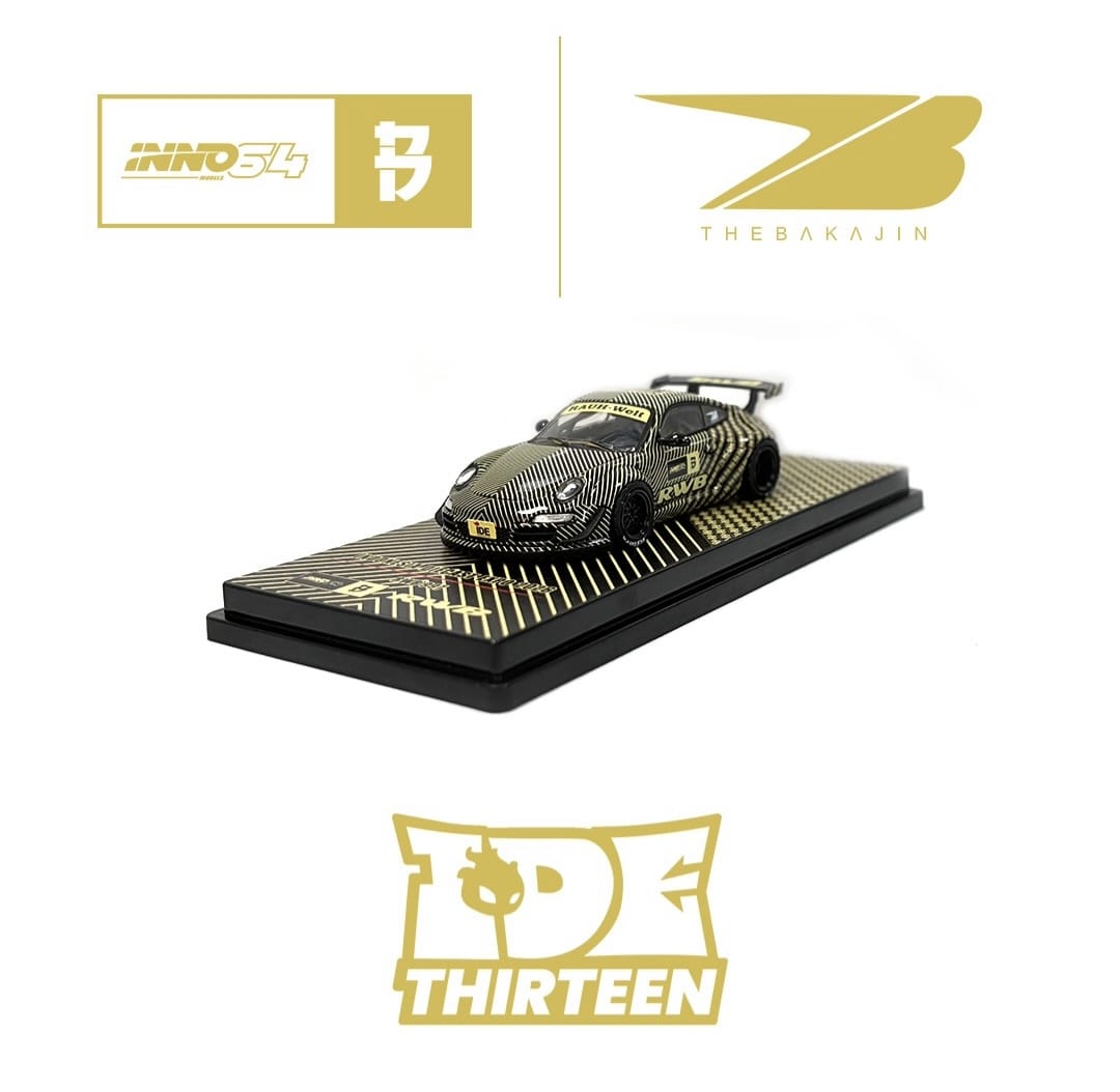 PRE-ORDER INNO64 x Black Crow 1:64 Batik RWB Indonesion Die Cast Expo Exclusive