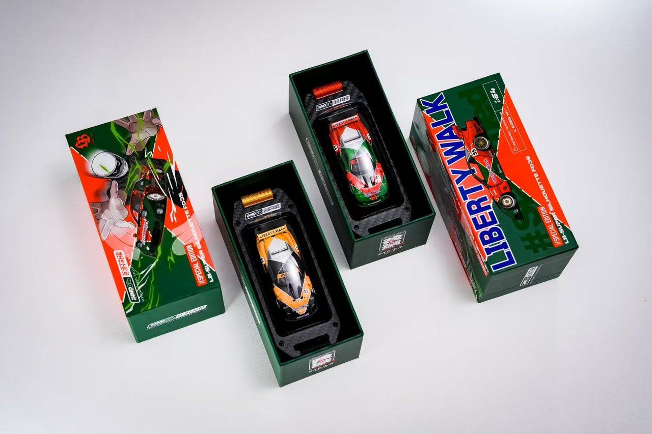 PRE-ORDER INNO64 x DSTANS 1:64 Liberty Walk Mazda FD3S