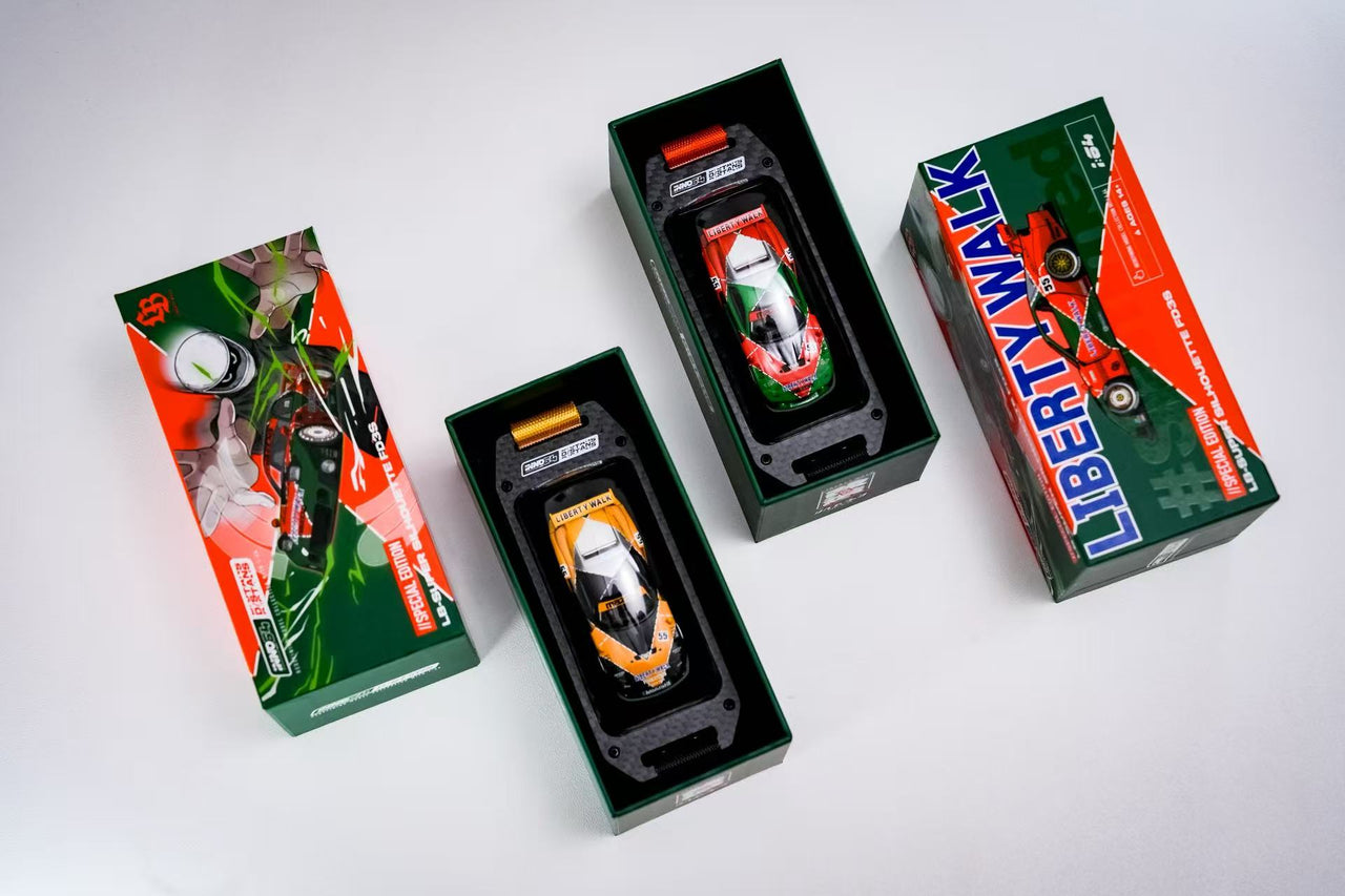 PRE-ORDER INNO64 x DSTANS 1:64 Liberty Walk Mazda FD3S