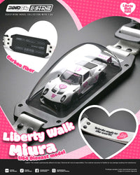 Thumbnail for PRE-ORDER INNO64 x DSTANS 1:64 Liberty Walk Miura GT