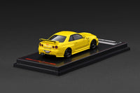 Thumbnail for PRE-ORDER Ignition Model 1:64 Nissan Skyline GT-R BNR34 NISMO – Customized Yellow Metallic – Limited Edition