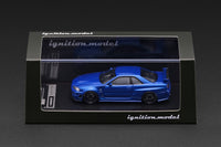 Thumbnail for PRE-ORDER Ignition Model 1:64 Nissan Skyline GT-R BNR34 NISMO – Customized Blue Metallic – Limited Edition