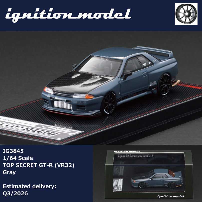 Ignition Model 1:64 Top Secret Nissan GT-R VR32 Gold – Little