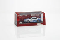 Thumbnail for PRE-ORDER Kyosho 1:64 Nissan Skyline R34 GTR Fast & Furious Brian O'conner MOTN Base Compatible