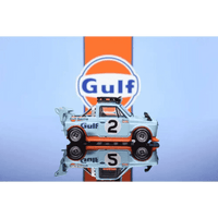 Thumbnail for PRE-ORDER LIBERTY64 1:64 Honda Pickup w Trailer Gulf