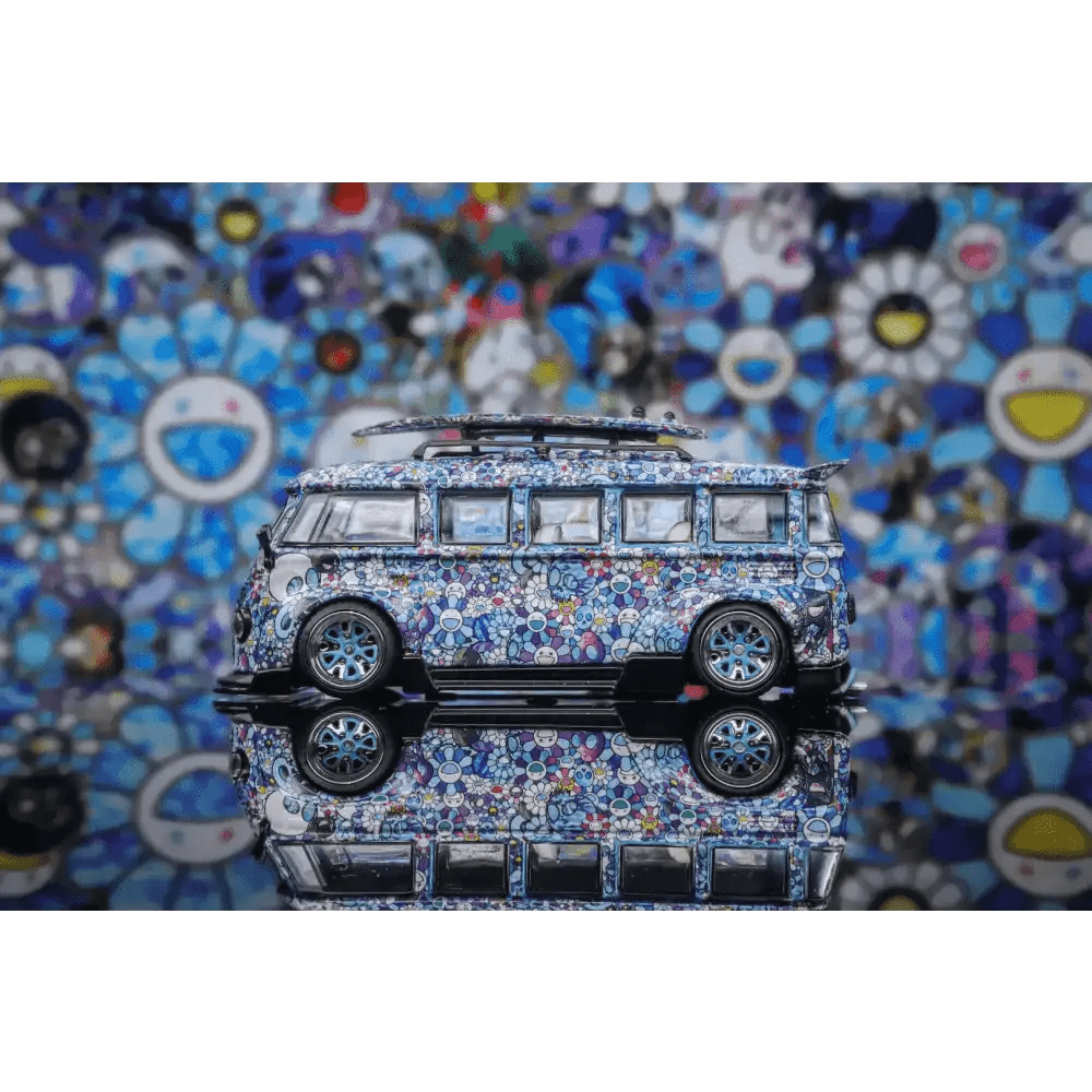 PRE-ORDER LIBERTY64 1:64 Volkswagen T1 Bus BLUE KIKI