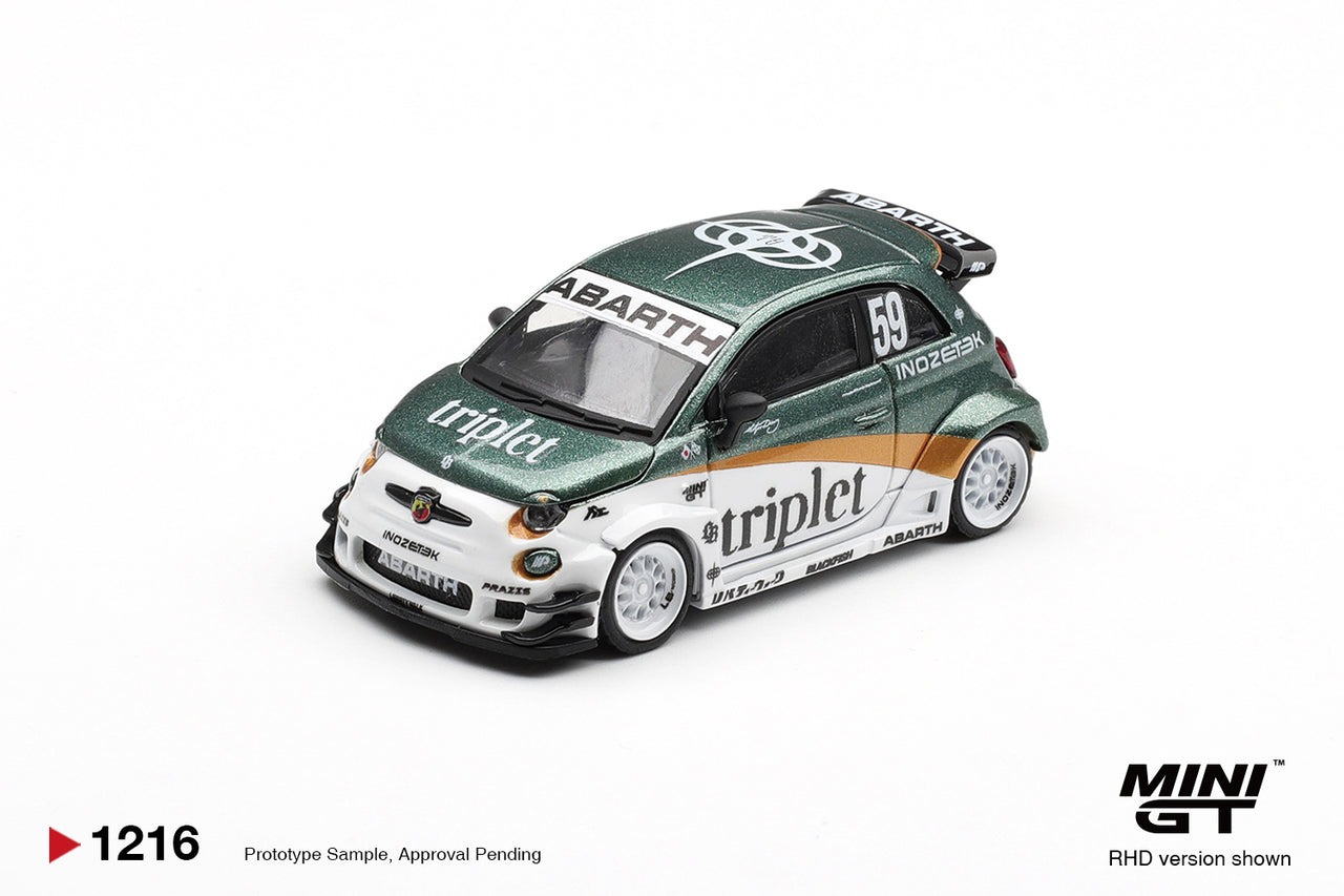 PRE-ORDER MINI GT 1:64 Abarth 595 LB-WORKS TY Edition MGT01216-R