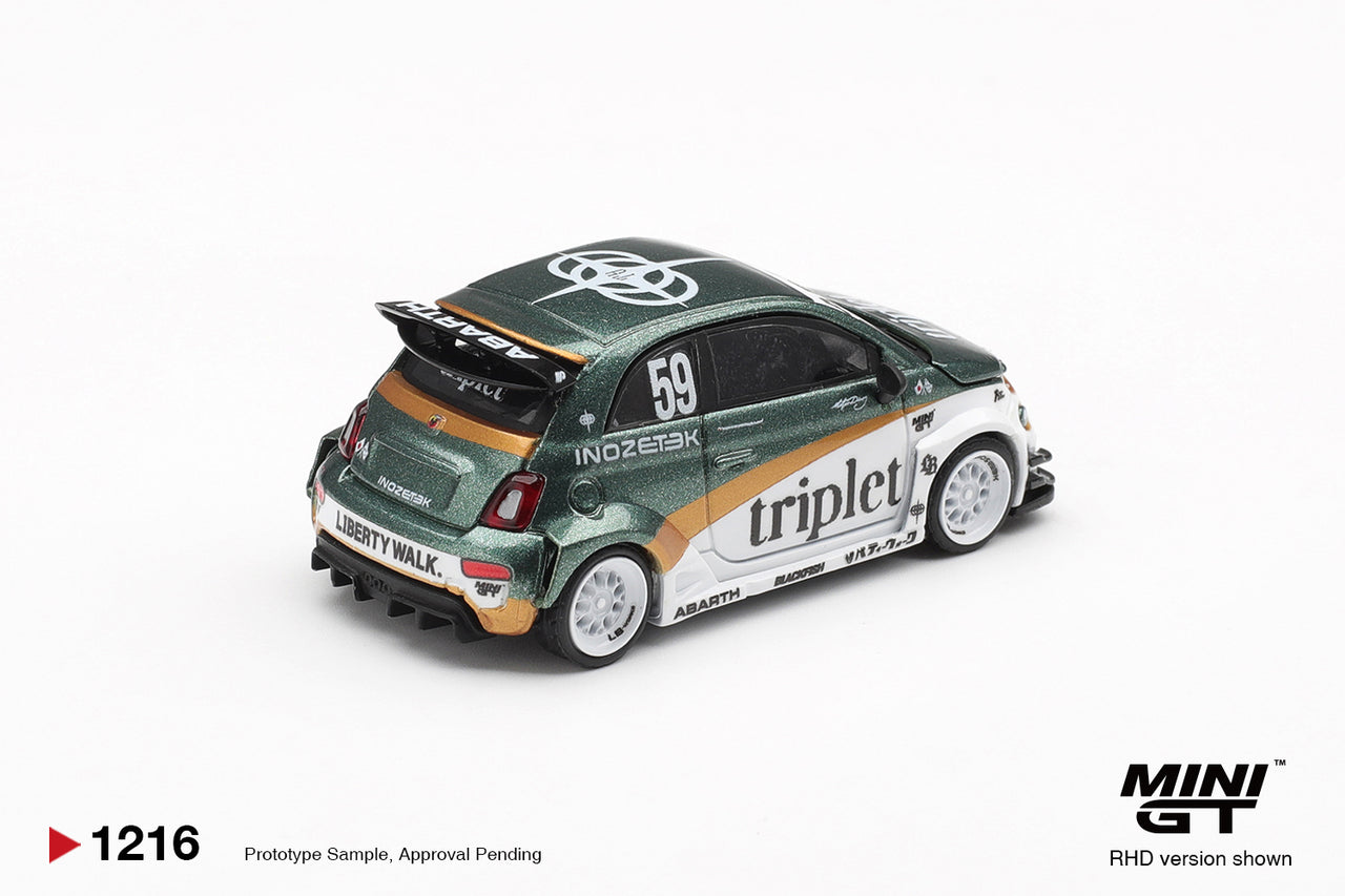 PRE-ORDER MINI GT 1:64 Abarth 595 LB-WORKS TY Edition MGT01216-R