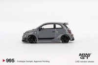 Thumbnail for PRE-ORDER MINI GT 1:64 Abarth 595 LB-WORKS x Abas Works Grey MGT00995-L