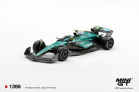 Thumbnail for PRE-ORDER MINI GT 1:64 Aston Martin AMR24 #14 Fernando Alonso F1 2024 Las Vegas GP MGT01396-L
