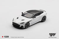 Thumbnail for PRE-ORDER MINI GT 1:64 Aston Martin DBS Stratus White MGT01225-R