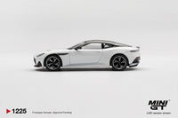 Thumbnail for PRE-ORDER MINI GT 1:64 Aston Martin DBS Stratus White MGT01225-R