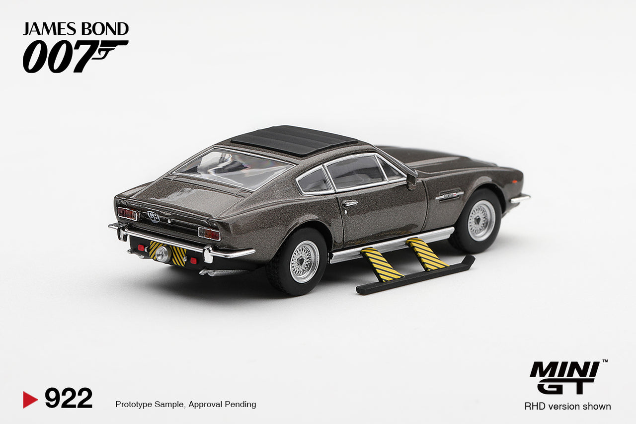 PRE-ORDER MINI GT 1:64 Aston Martin V8 Vantage "The Living Daylights" Weapons On MGT00922-007E