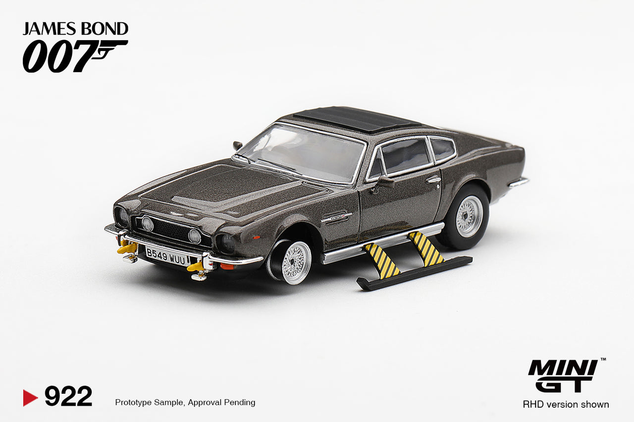 PRE-ORDER MINI GT 1:64 Aston Martin V8 Vantage "The Living Daylights" Weapons On MGT00922-007E