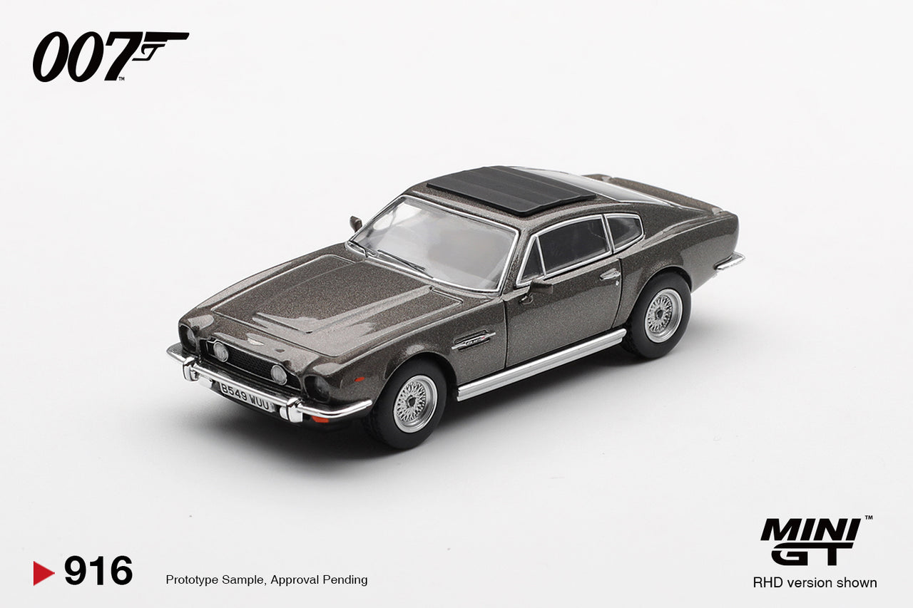 PRE-ORDER MINI GT 1:64 Aston Martin V8 Vantage The Living Daylights" MGT00916-007E