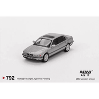 Thumbnail for PRE-ORDER MINI GT 1:64 BMW 750iL Aspen Silver Metallic MGT00792-R