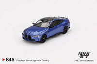 Thumbnail for PRE-ORDER MINI GT 1:64 BMW M4 Competition G82 Portimao Blue MGT00845-L