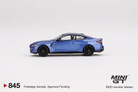 Thumbnail for PRE-ORDER MINI GT 1:64 BMW M4 Competition G82 Portimao Blue MGT00845-L