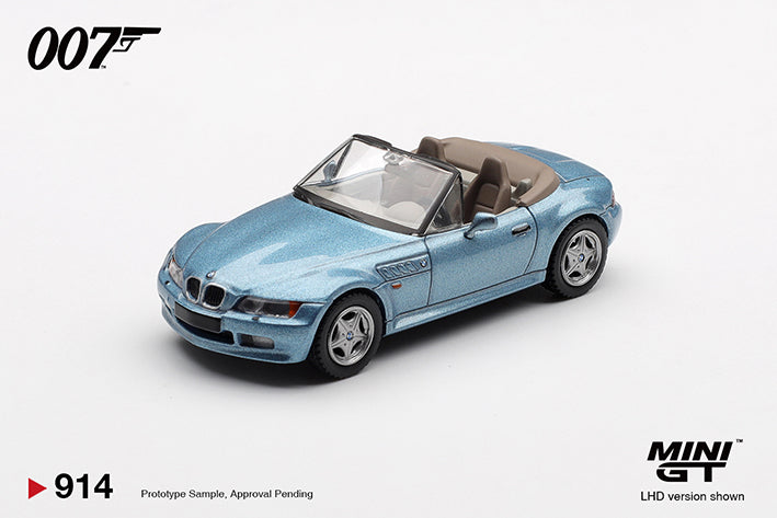 PRE-ORDER MINI GT 1:64 BMW Z3 "GoldenEye" MGT00914-007E