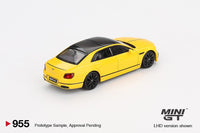 Thumbnail for PRE-ORDER MINI GT 1:64 Bentley Flying Spur Monaco Yellow MGT00955-R