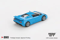 Thumbnail for PRE-ORDER MINI GT 1:64 Bugatti EB110 Super Sport Blu MGT00890-L